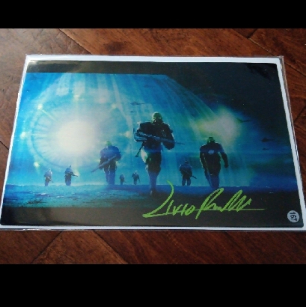 Starwars Death troopers 5 X 7 Metal Art Print Livio Ramondelli Signed With COA